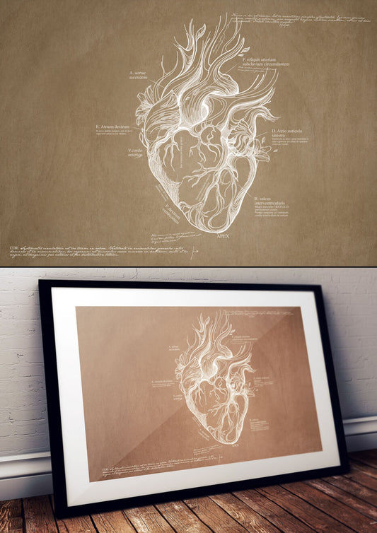 'Heart Tree' art print