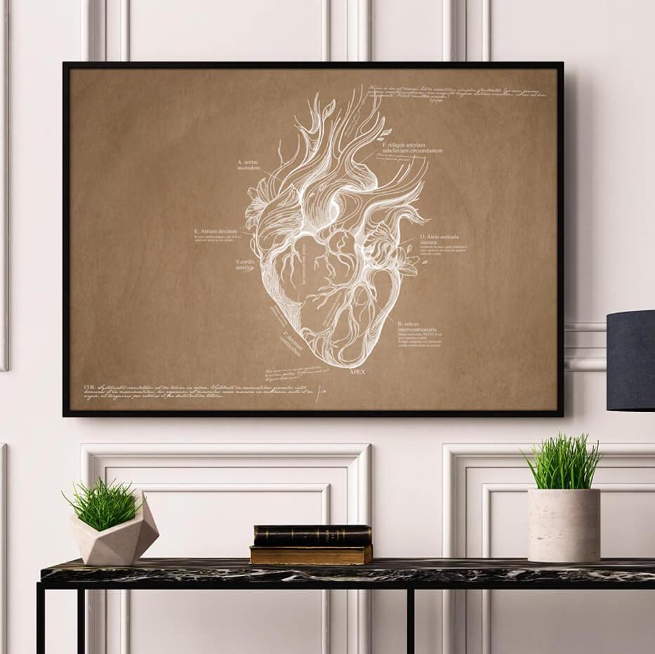 'Heart Tree' art print